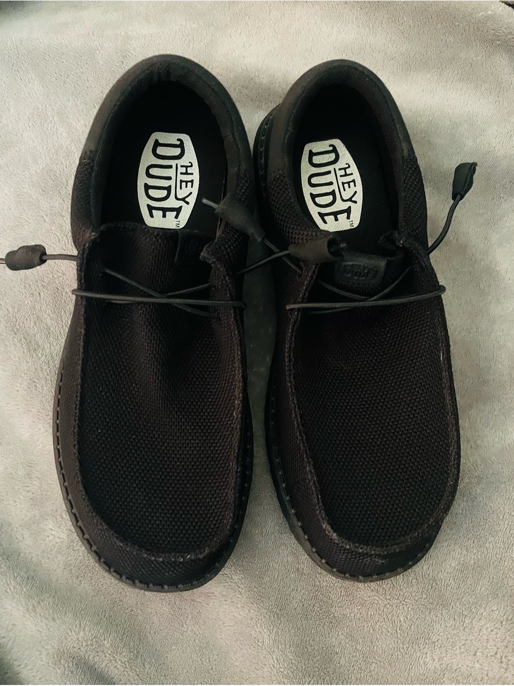 Hey Dude Black Men’s Slip-On Casual Sneakers